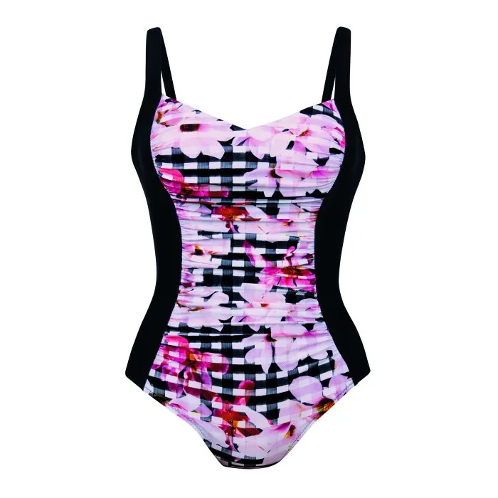 Costume Intero Contenitivo con Coppe Preformate - Style Zilia 7414 - immagine 4