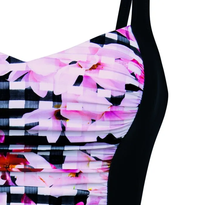 Costume Intero Contenitivo con Coppe Preformate - Style Zilia 7414 - immagine 5