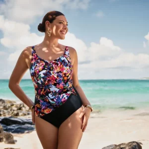 Costume Intero Contenitivo con Coppe Preformate - Style Elea 7300