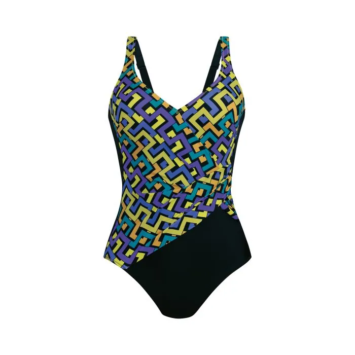 Costume Intero Contenitivo con Coppe Preformate - Style Felia 7388 - immagine 5